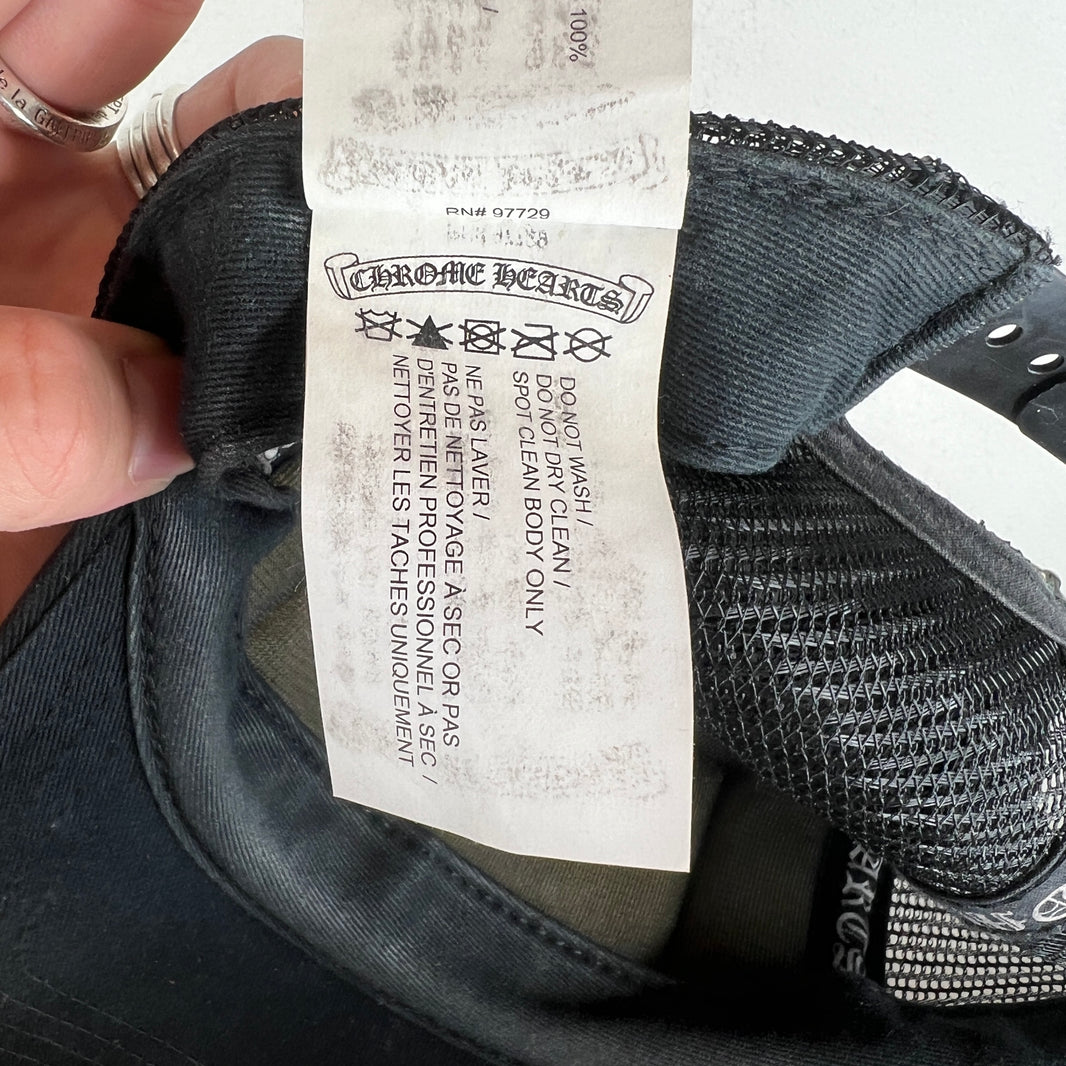 Chrome Hearts Smoked CH Malibu Hat