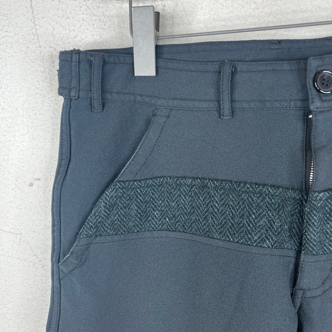 CDG Wool Patched Trousers