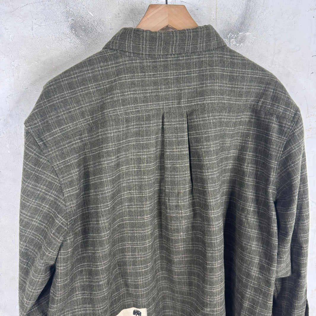ERD Wool Assemblage Flannel Shirt