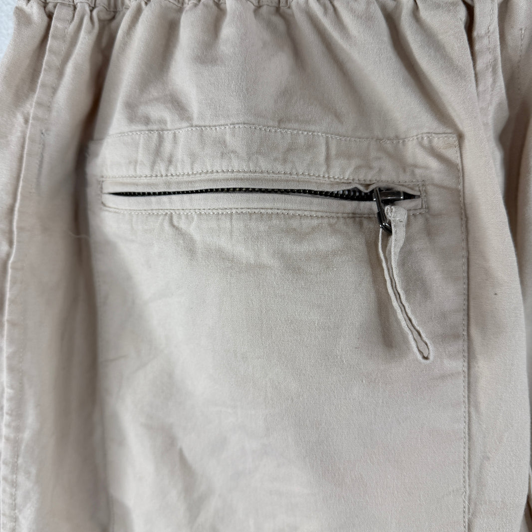 Isabel Marant Beige Zipper Detail Troursers
