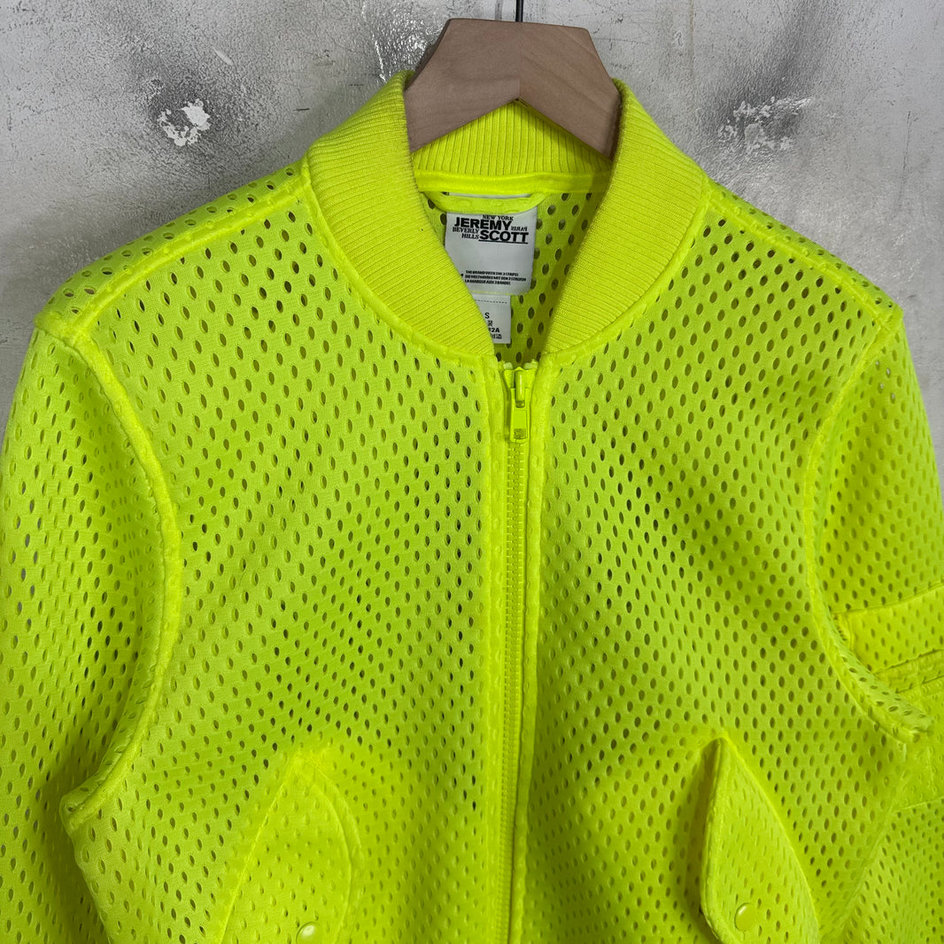 Adidas x Jeremy Scott Mesh Bomber Jacket