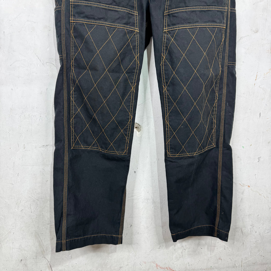 Kapital Contrast Stitched Carpenter Pants