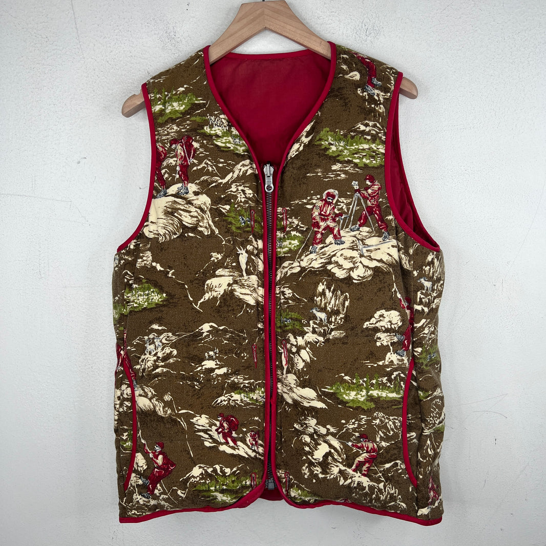 Visvim Red Kuba Down Puffer Vest
