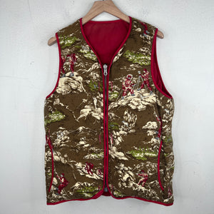 Visvim Red Kuba Down Puffer Vest