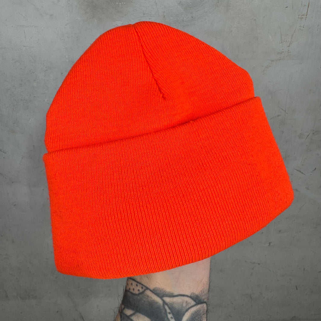 Chrome Hearts Orange Logo Beanie