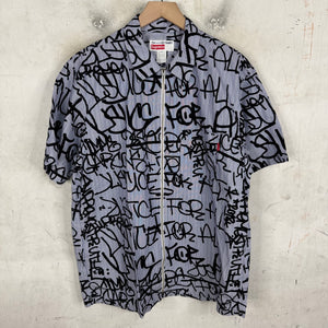 Supreme x CDG Scribble Zip Shirt