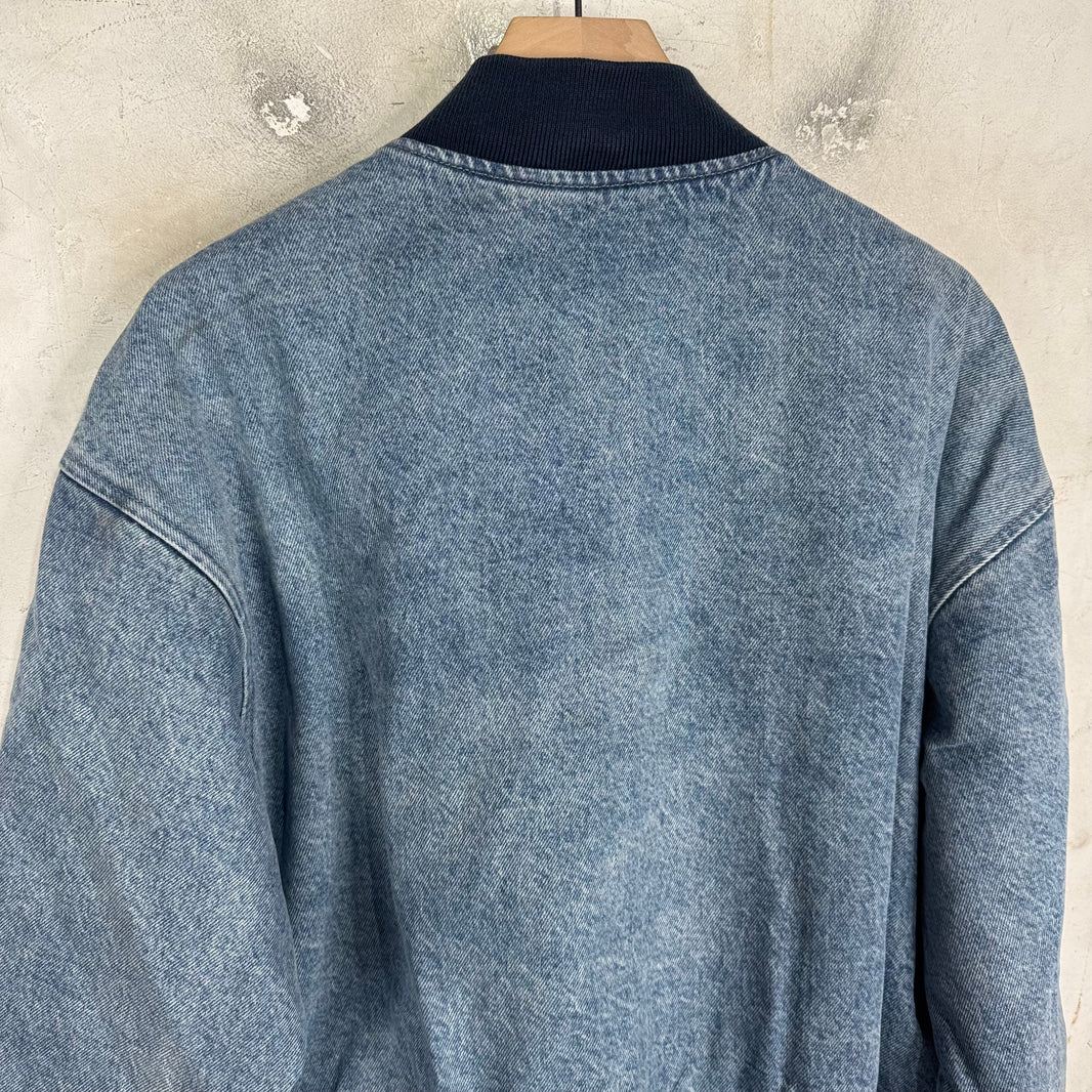 Supreme Knockout Blue Denim Bomber