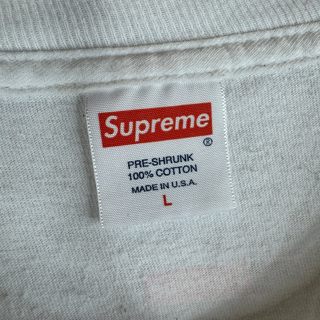Supreme White Otis Redding Stax T-Shirt