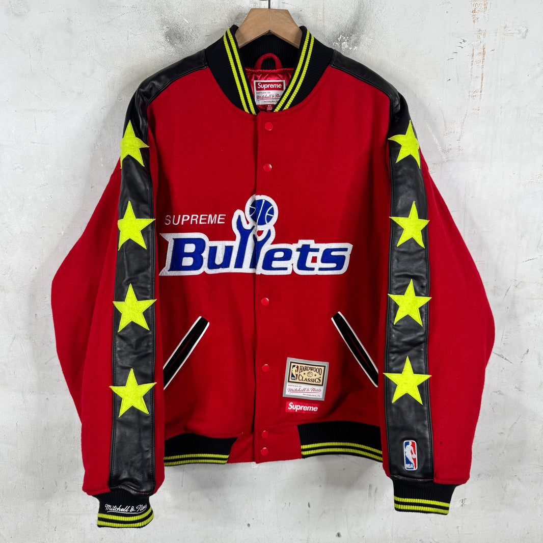 Supreme Washington Bullets Varsity Jacket