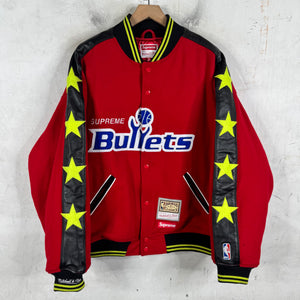 Supreme Washington Bullets Varsity Jacket