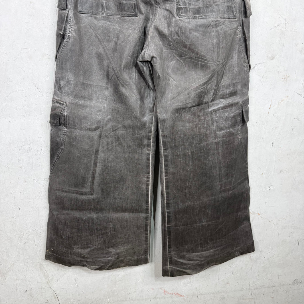 DRKSHDW Silver Waxed Bela Cargos