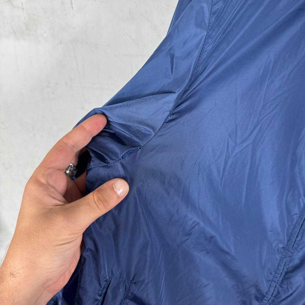 Prada Renylon Plaqued Navy Track Jacket