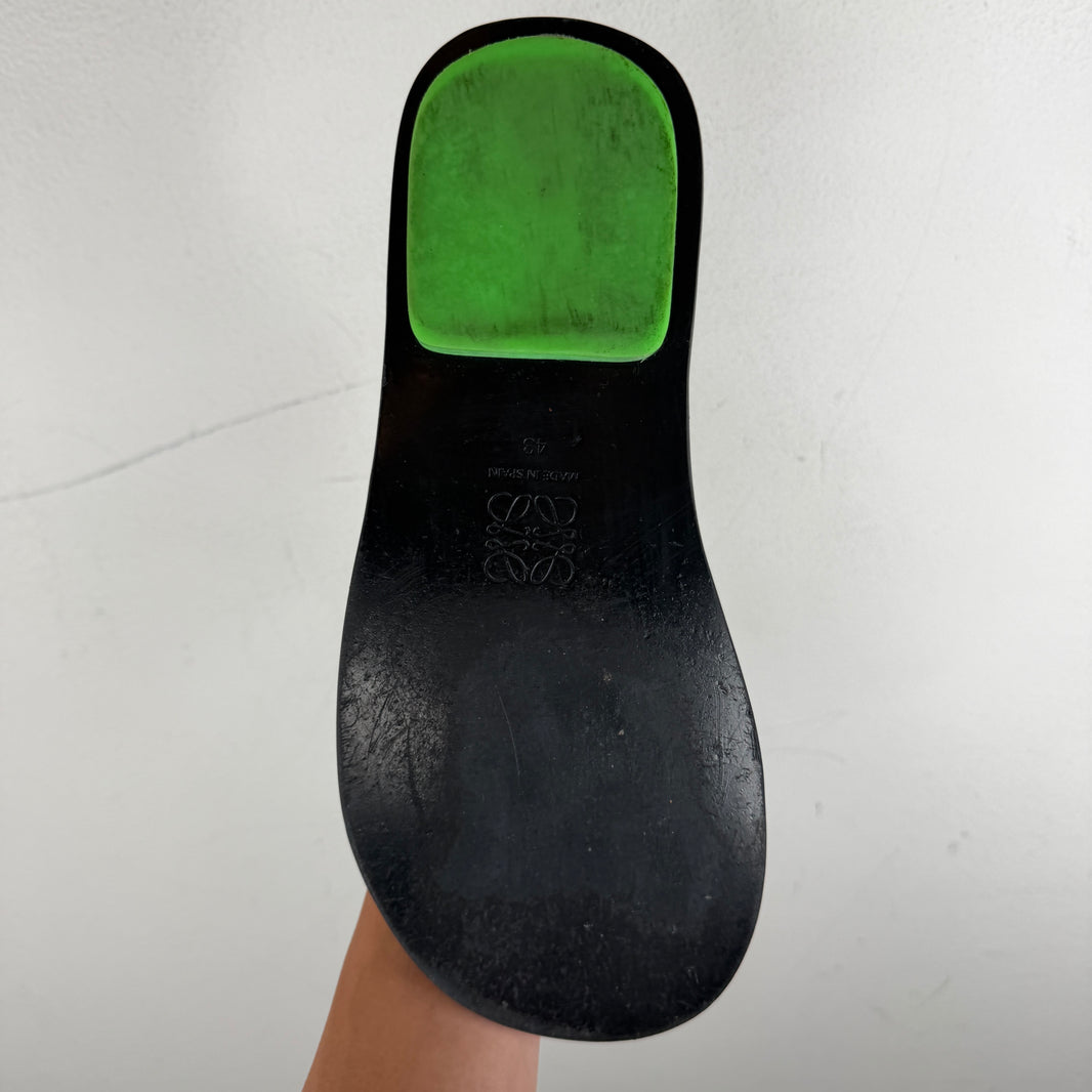 Loewe Anagram Jacquard Slides