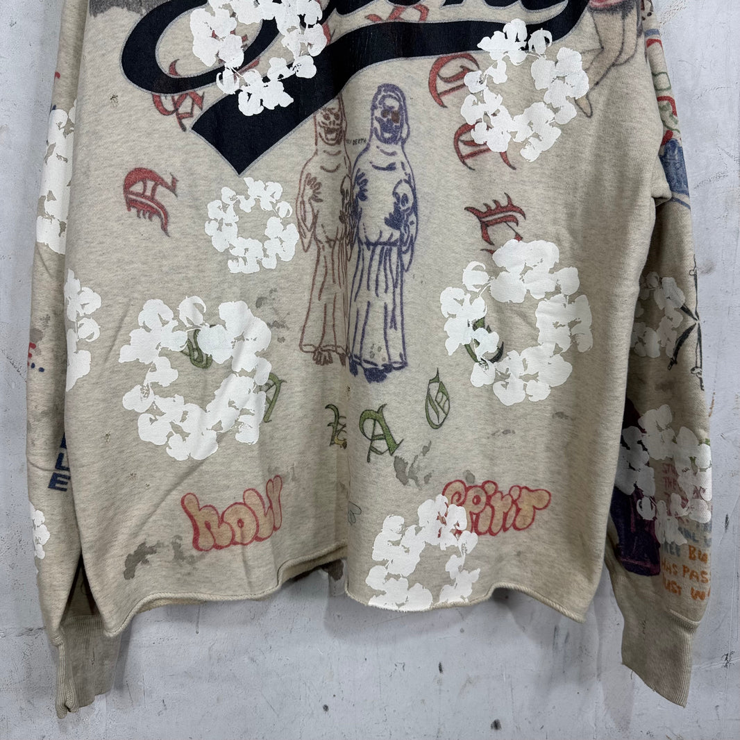 Saint Michael x Denim Tears Graffiti Wreath Hoodie