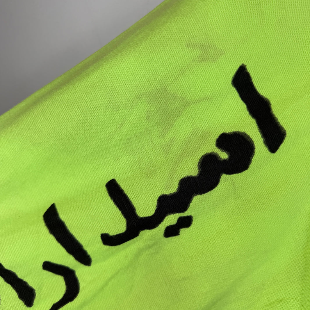 Balenciaga Green Acid Arab Longsleeve T-Shirt