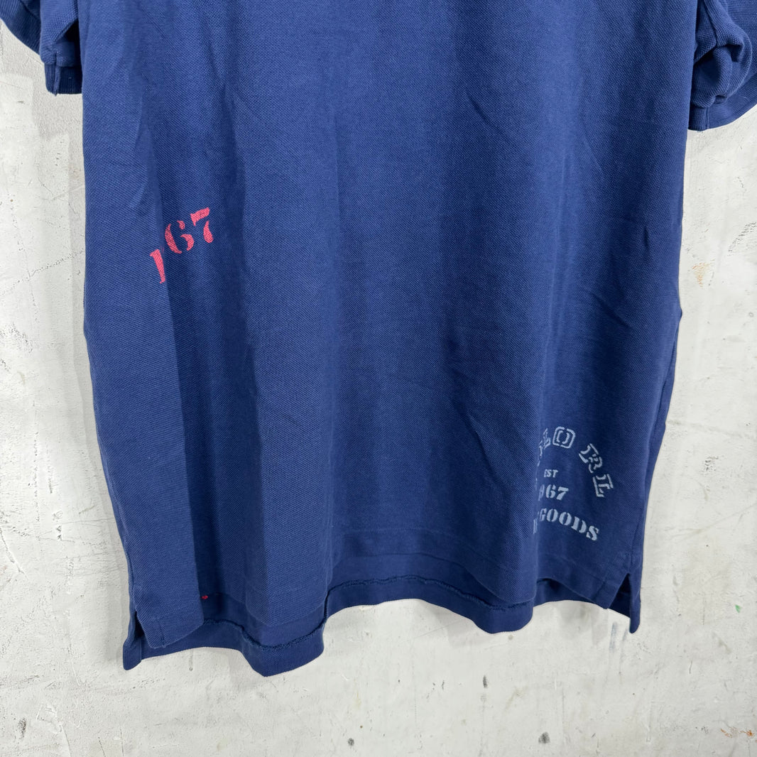 Ralph Lauren Patchwork Stencil 67 Big Pony Polo
