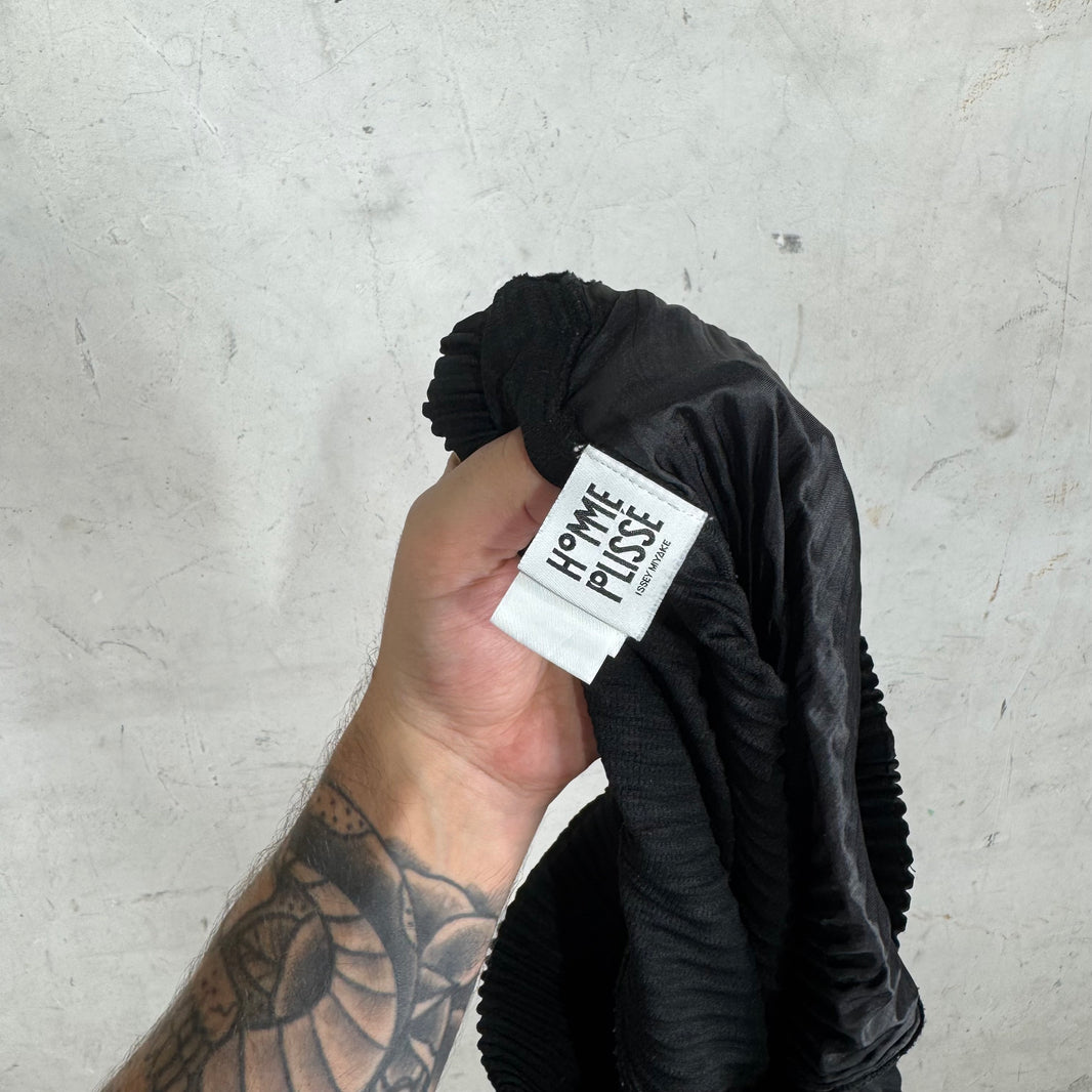 Issey Miyake Black Pleated Trousers