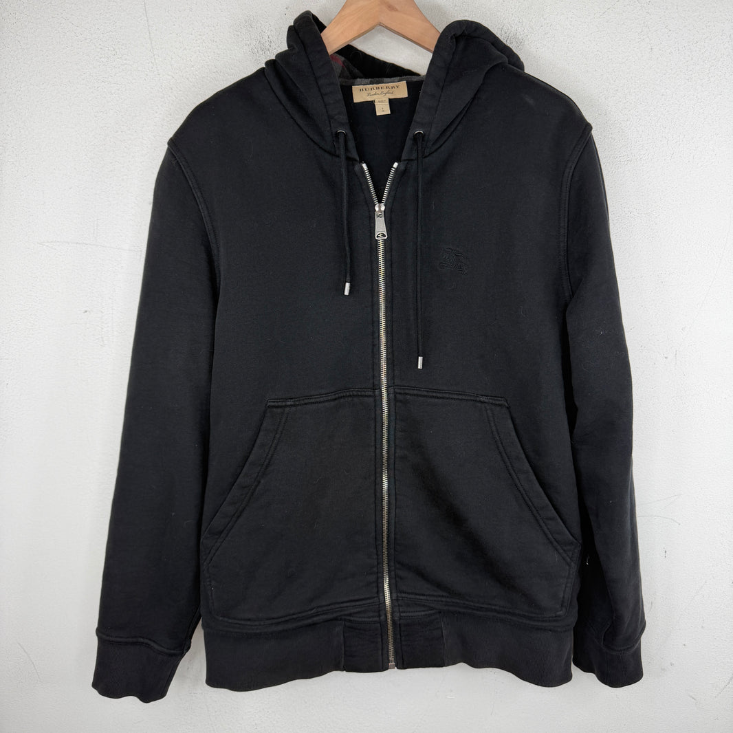 Burberry Black Zip Hoodie