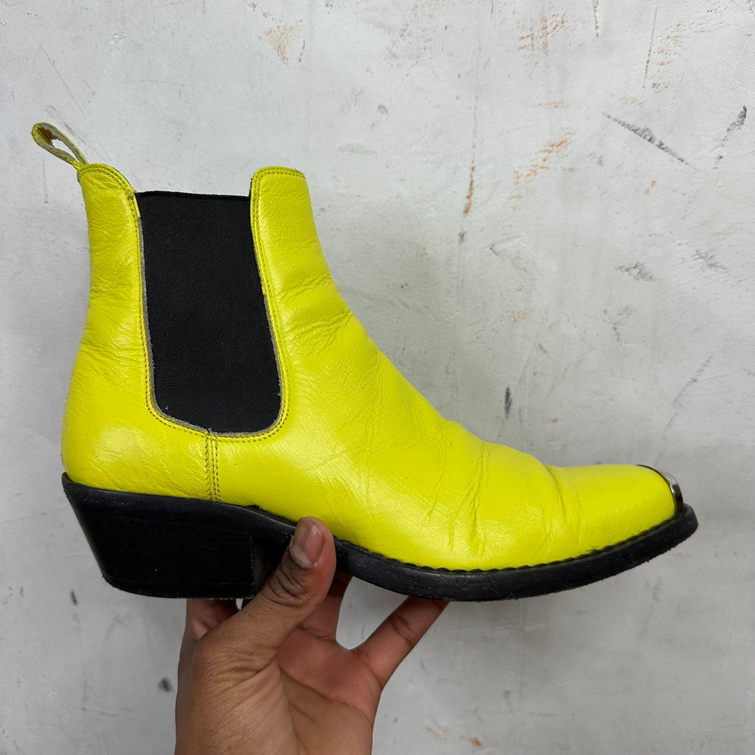 Calvin Klein 205W39NYC Neon Cowboy Boot