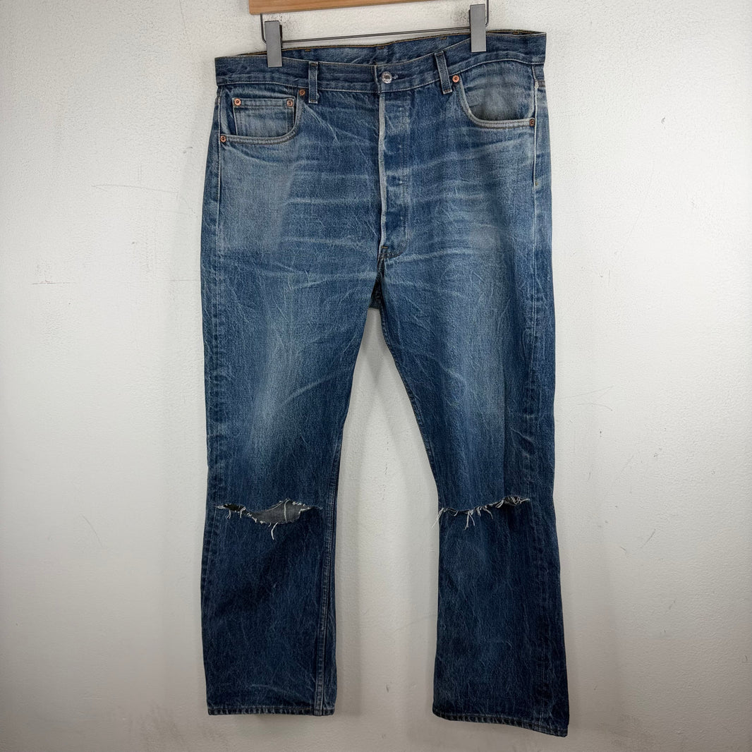Vintage Smoked Levi's 501 Jeans