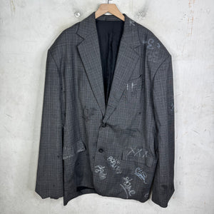 Balenciaga Grafitti Blazer Jacket