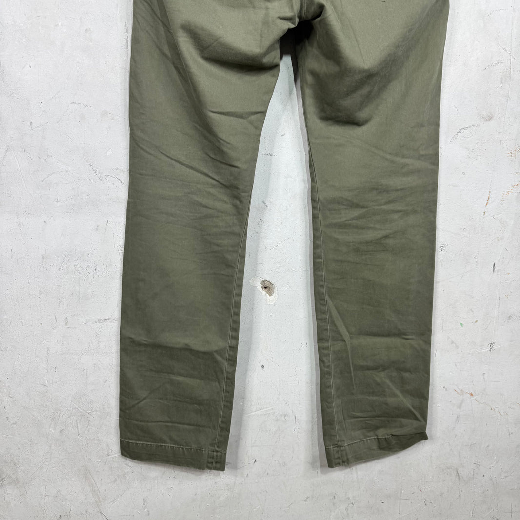 RRL Olive Military Chinos
