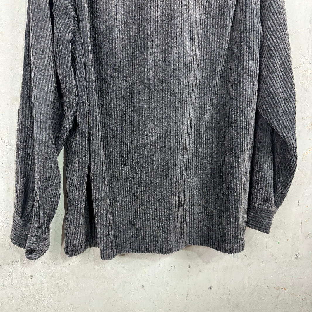 Supreme Deep Corduroy Star Logo LS Shirt