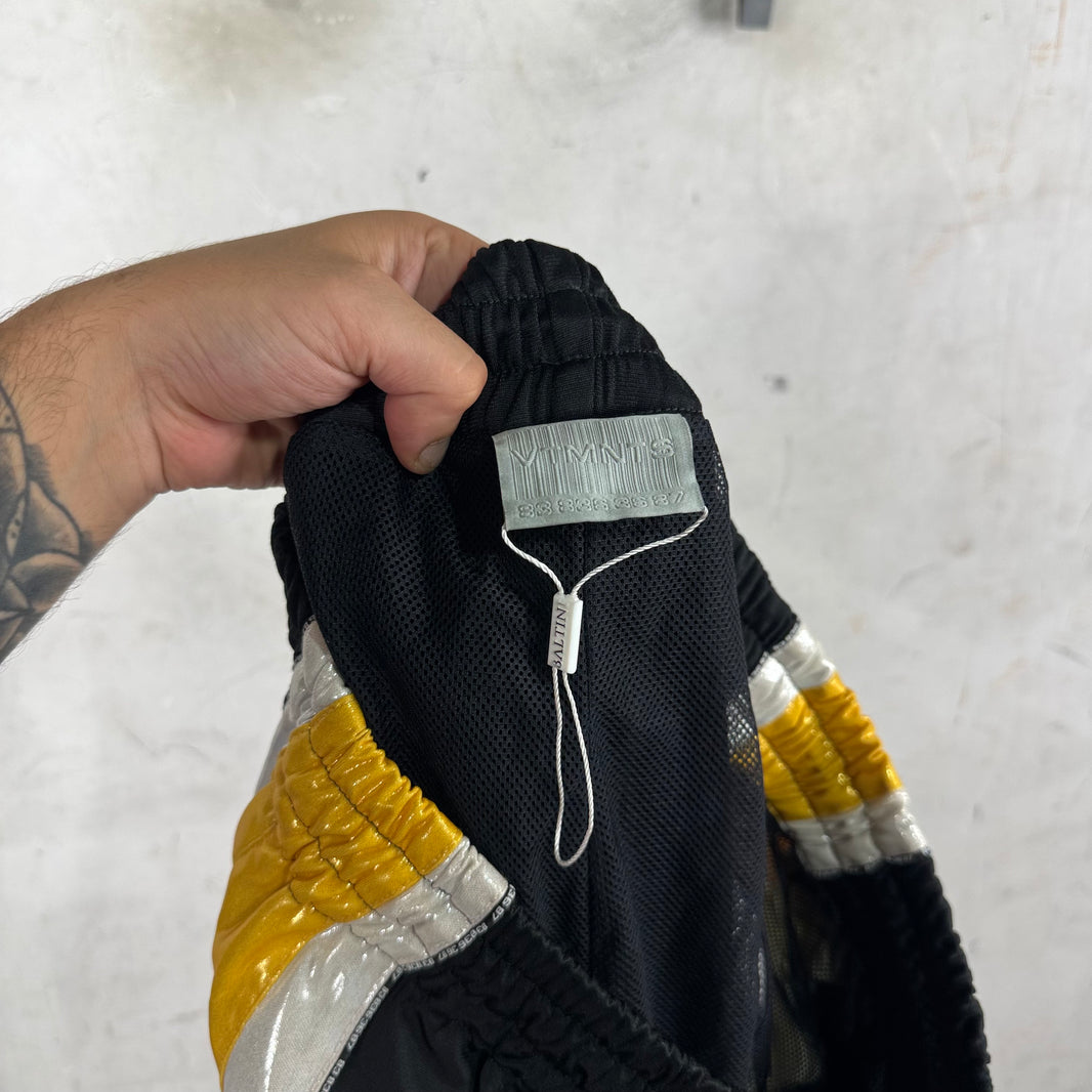 Vetements Foil Snap Flare Track Pants