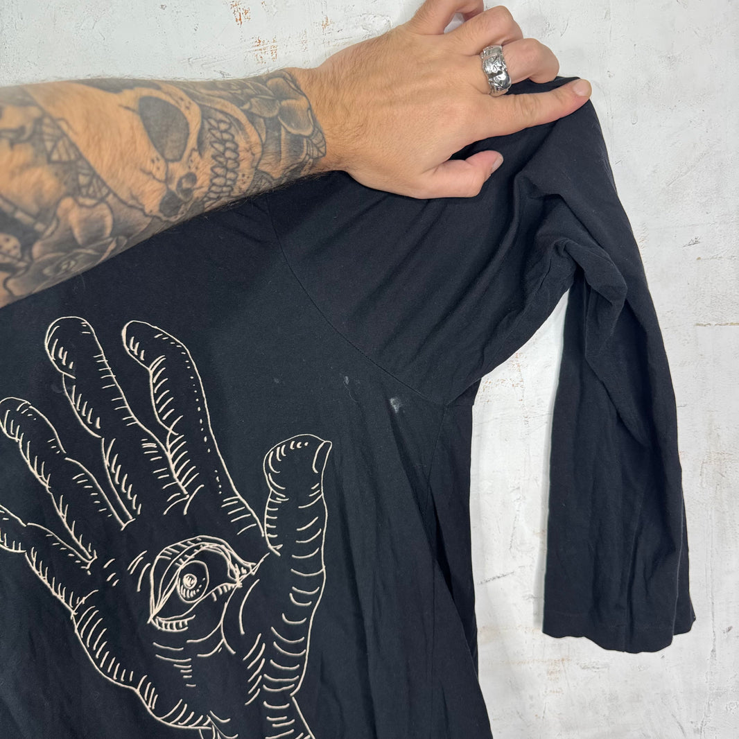 Yohji Yamamoto Eye Hand L/S T-Shirt