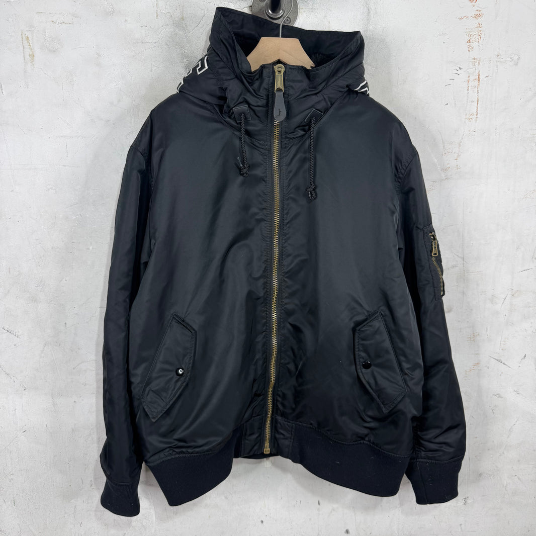 Supreme MA-1 Hooded Logo Bomber