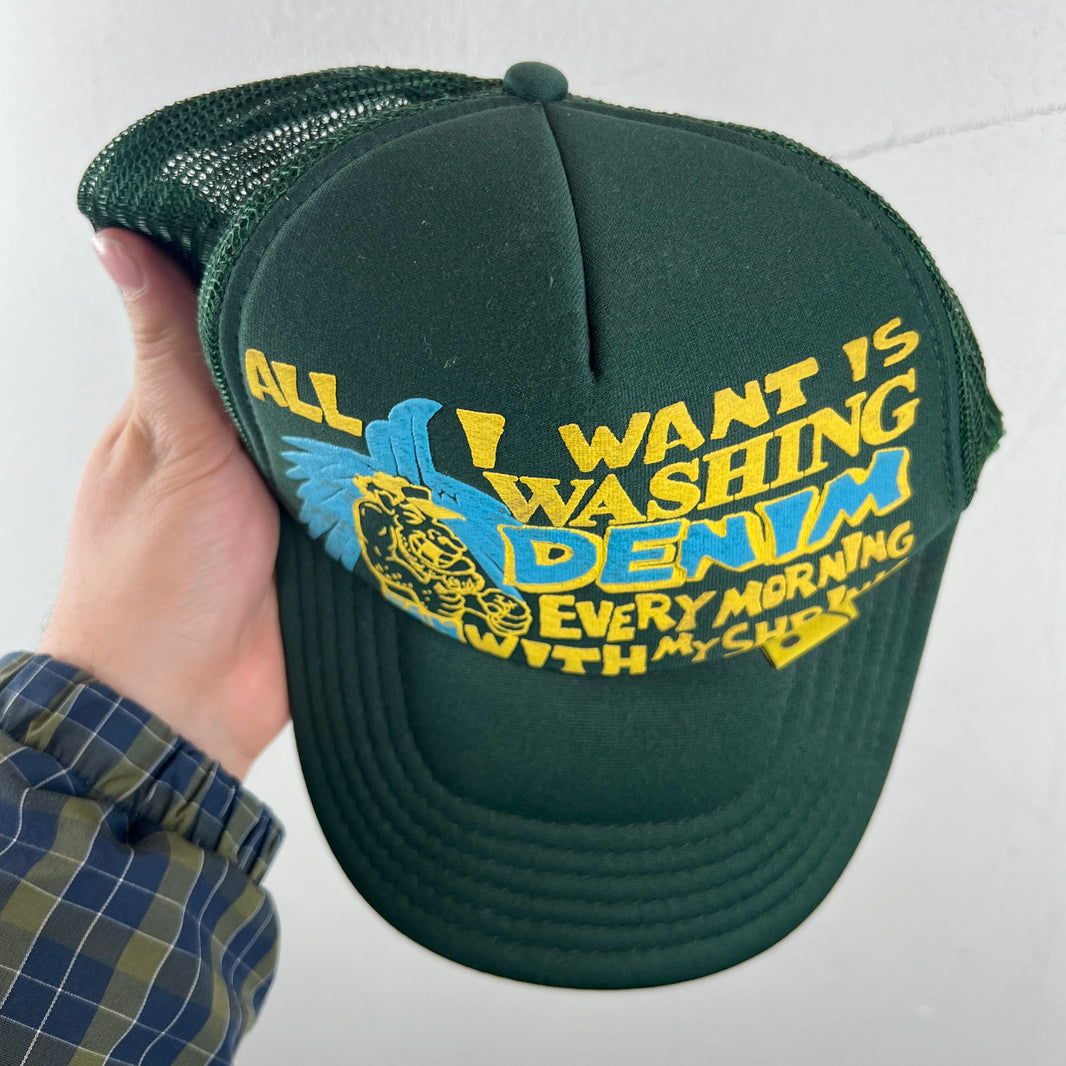 Kapital Washing Denim Trucker Hat