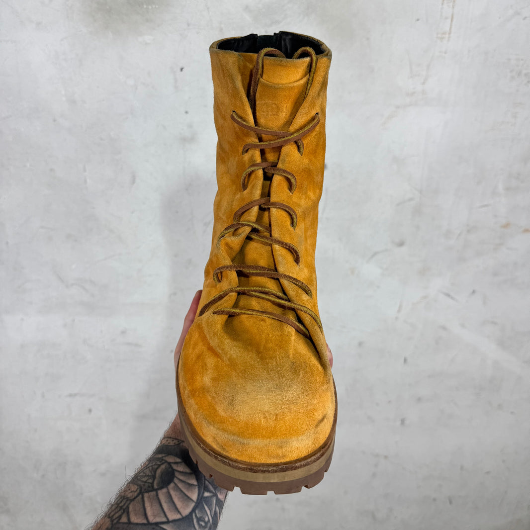 424 Suede Laced Marathon Boots