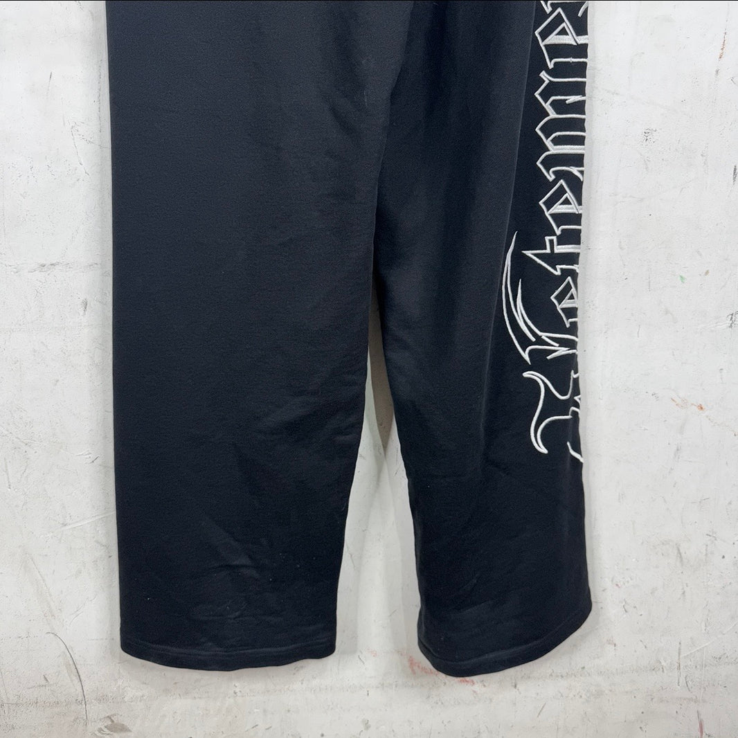 Vetements Gothic Metal Baggy Sweatpants