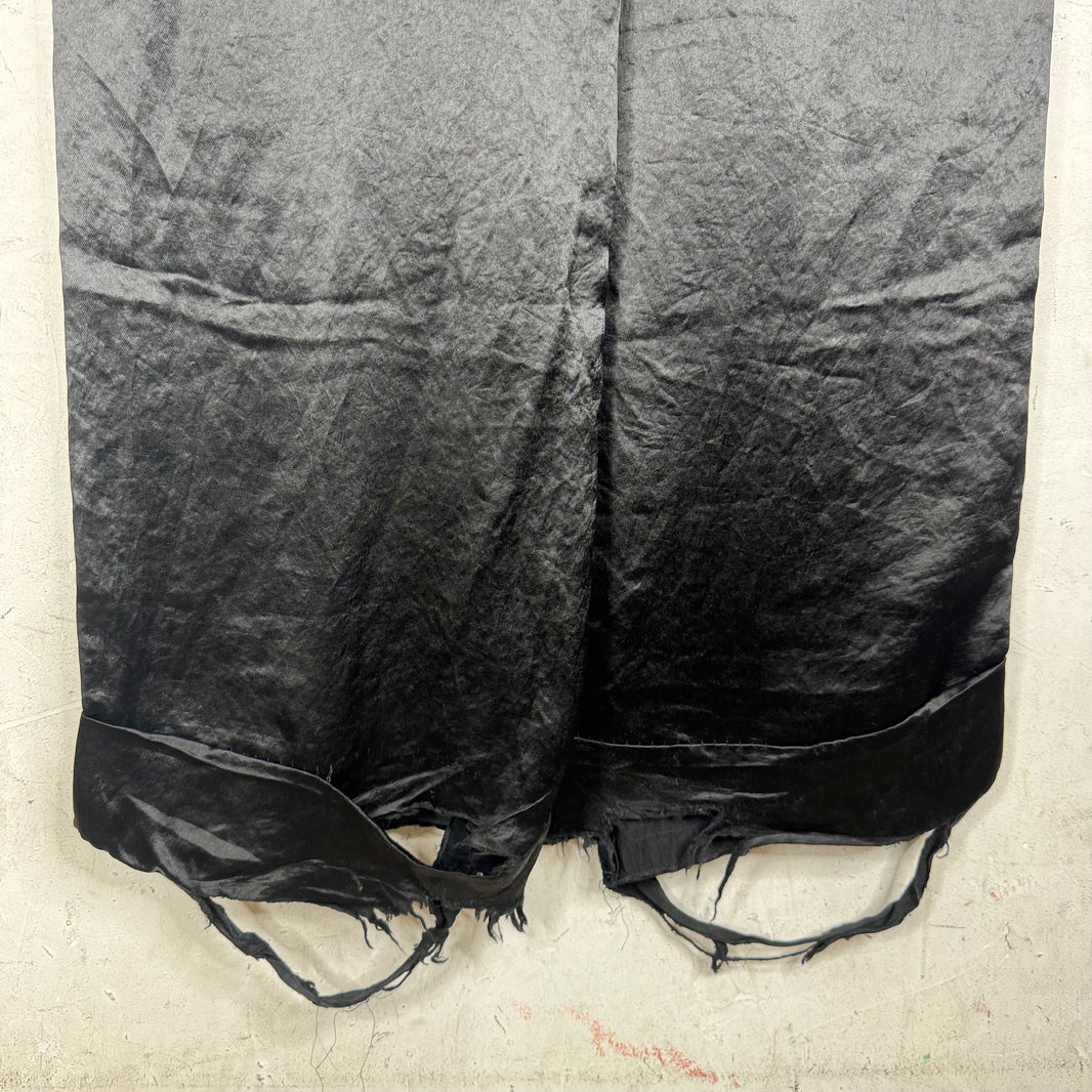 Ann Demeulemeester Acetate Wide Legged Trousers