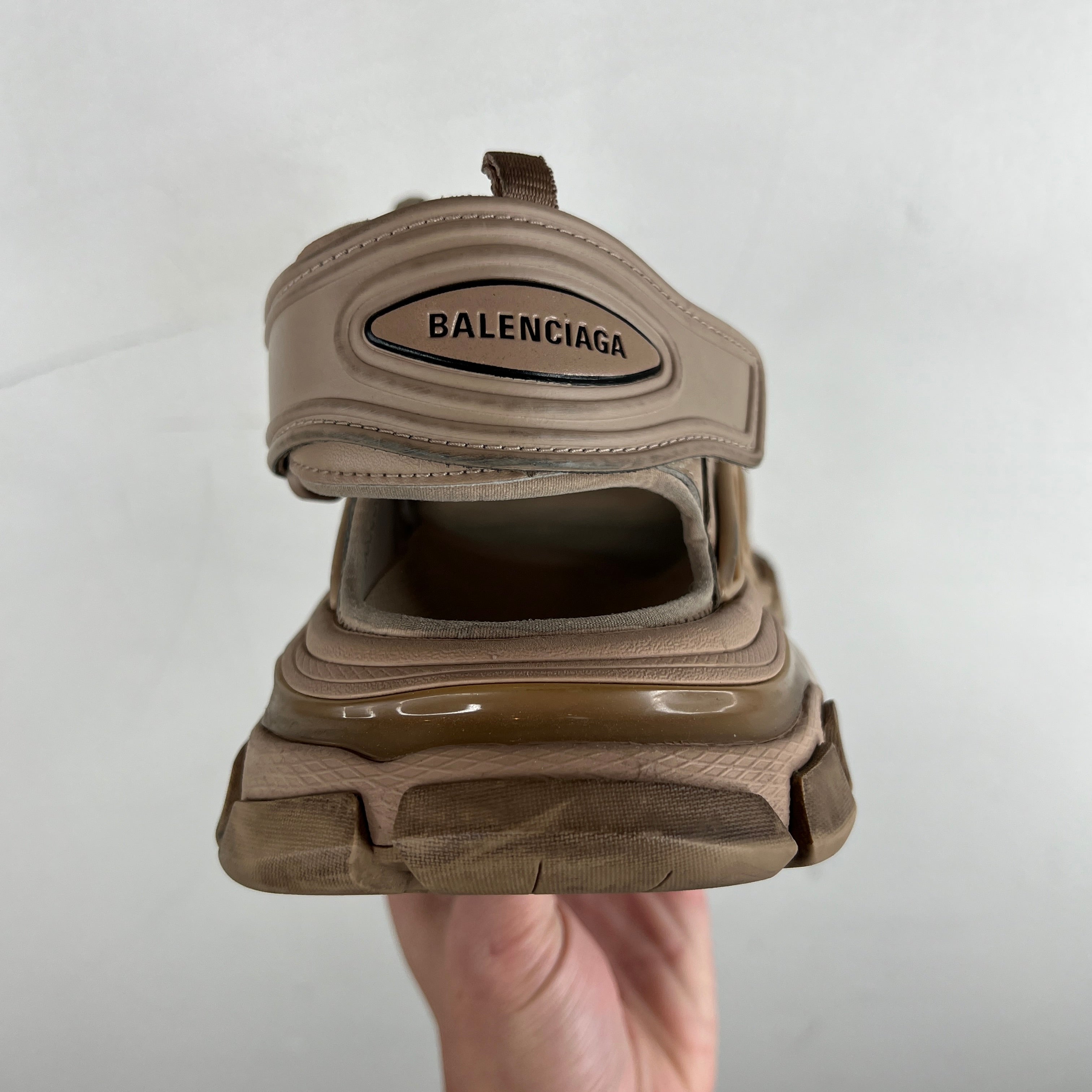 関税込【BALENCIAGA】Track サンダル Beige BALENCIAGA TRACK(バレンシアガ トラック) サンダル・ミュール