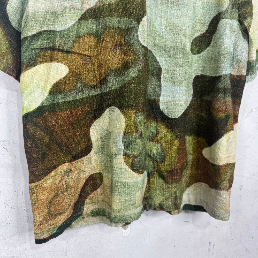 Our Legacy Patterned Canvas Box Shirt