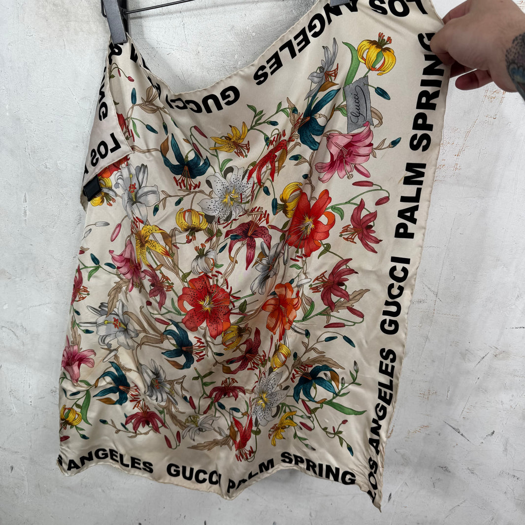 Gucci Floral Silk Bandana