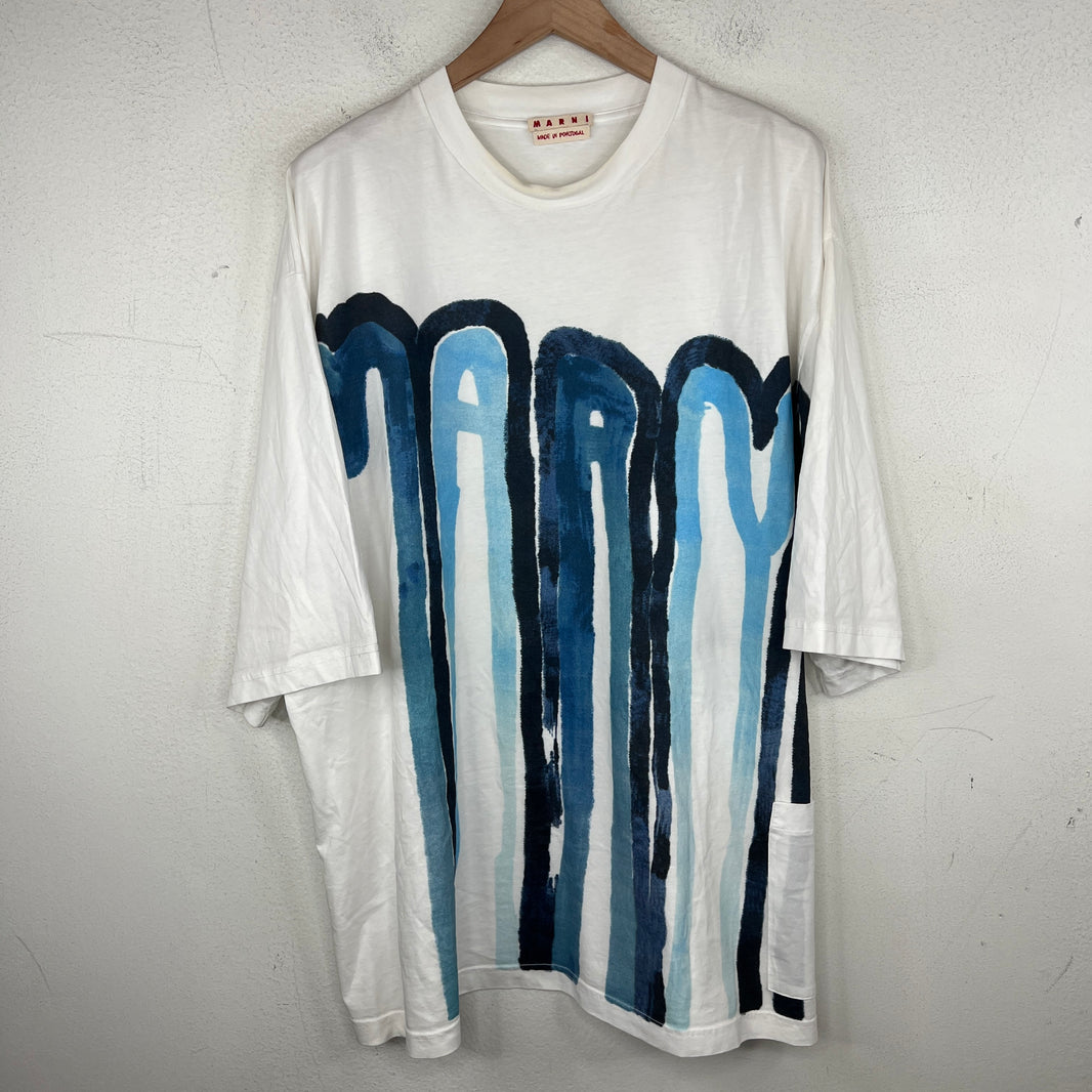 Marni Watercolor Logo T-Shirt