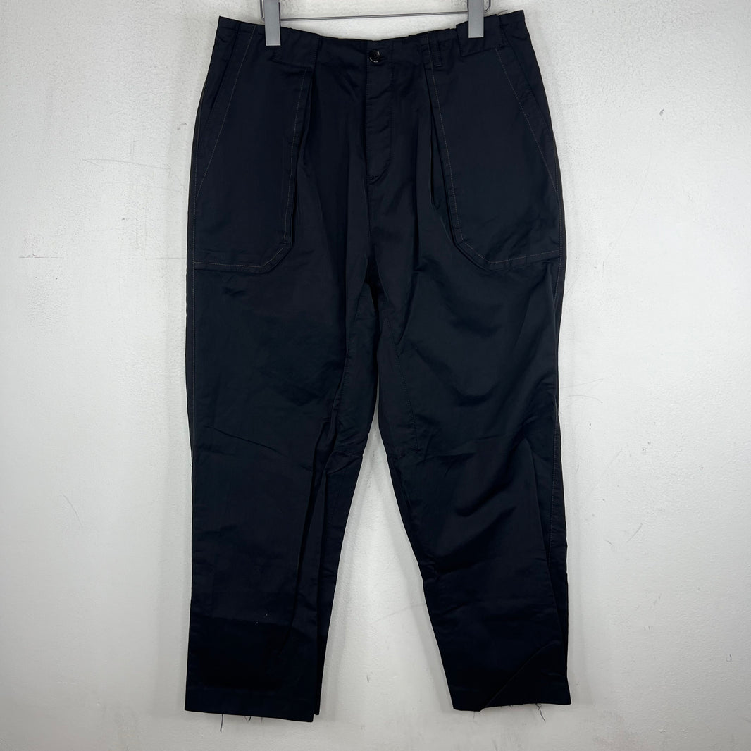 Wales Bonner Contrast Stitch Nylon Pants