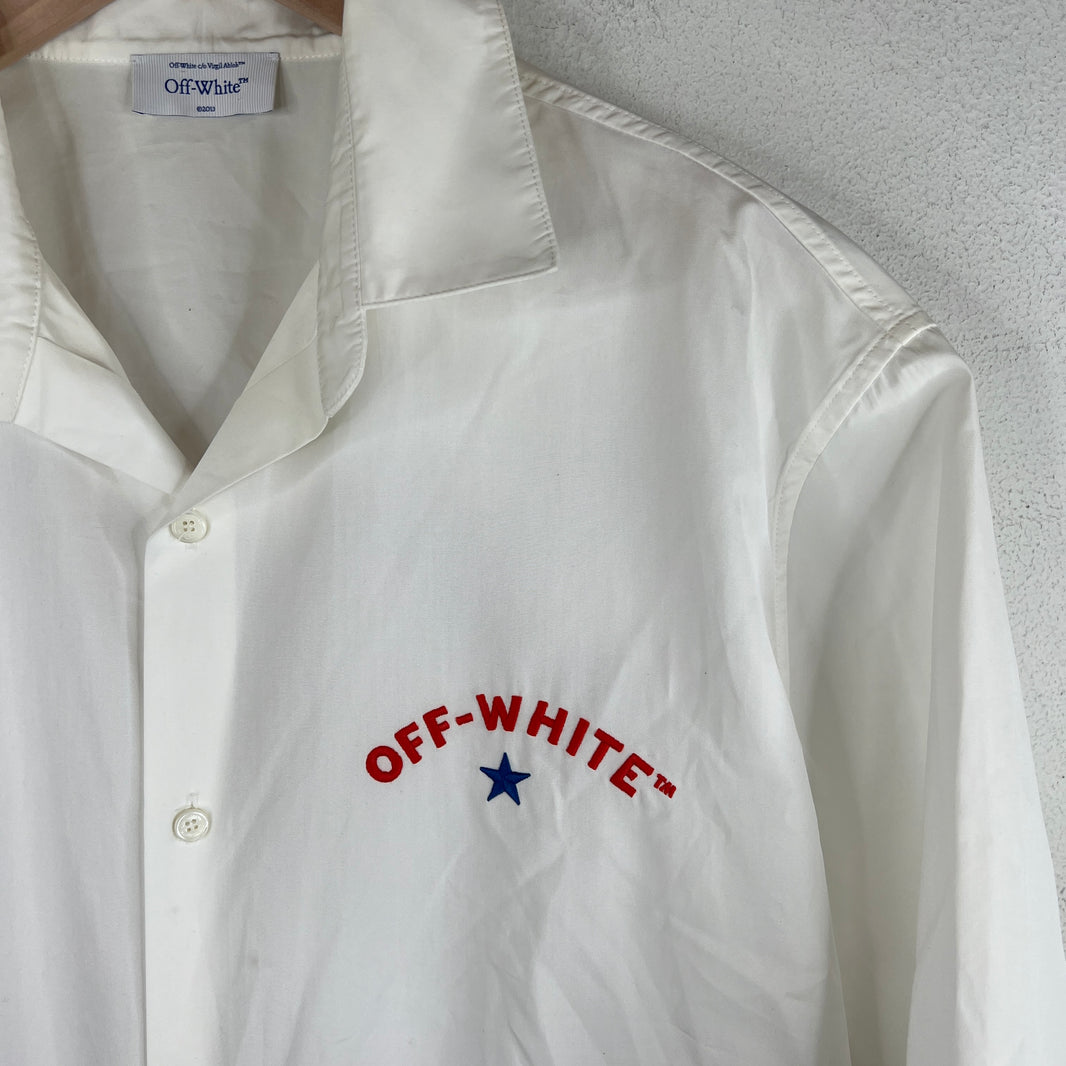Off White Milan Button Up Shirt
