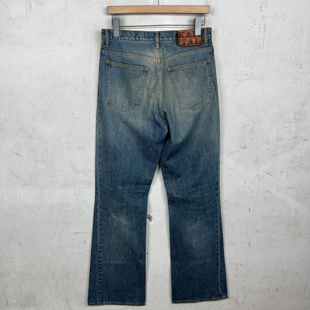 Kapital Lightwash Flared Jeans