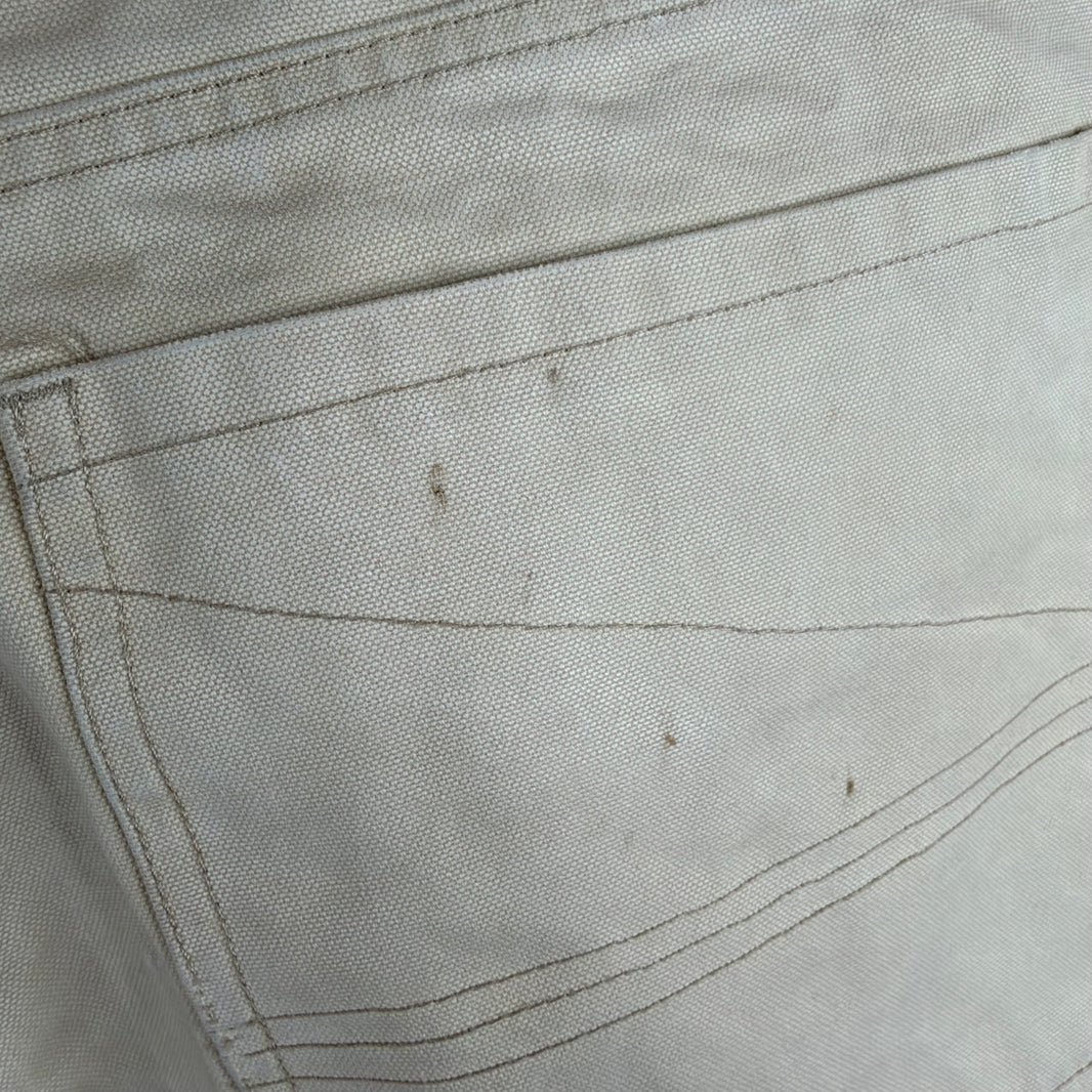 Entire Studios White Darted Jeans