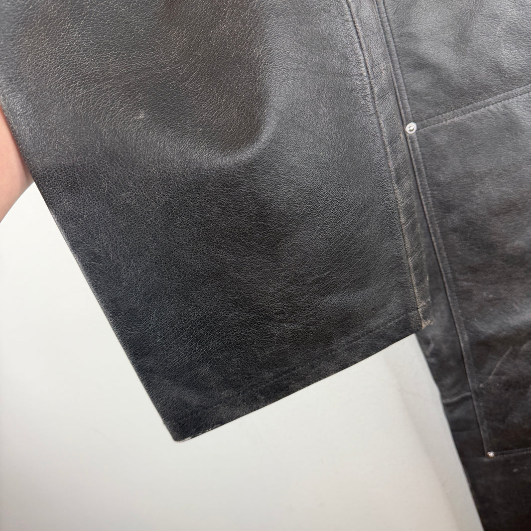 Helmut Lang Leather Double Knee Pants