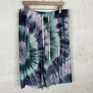 Acne Studios Velvet Tie Dye Shorts