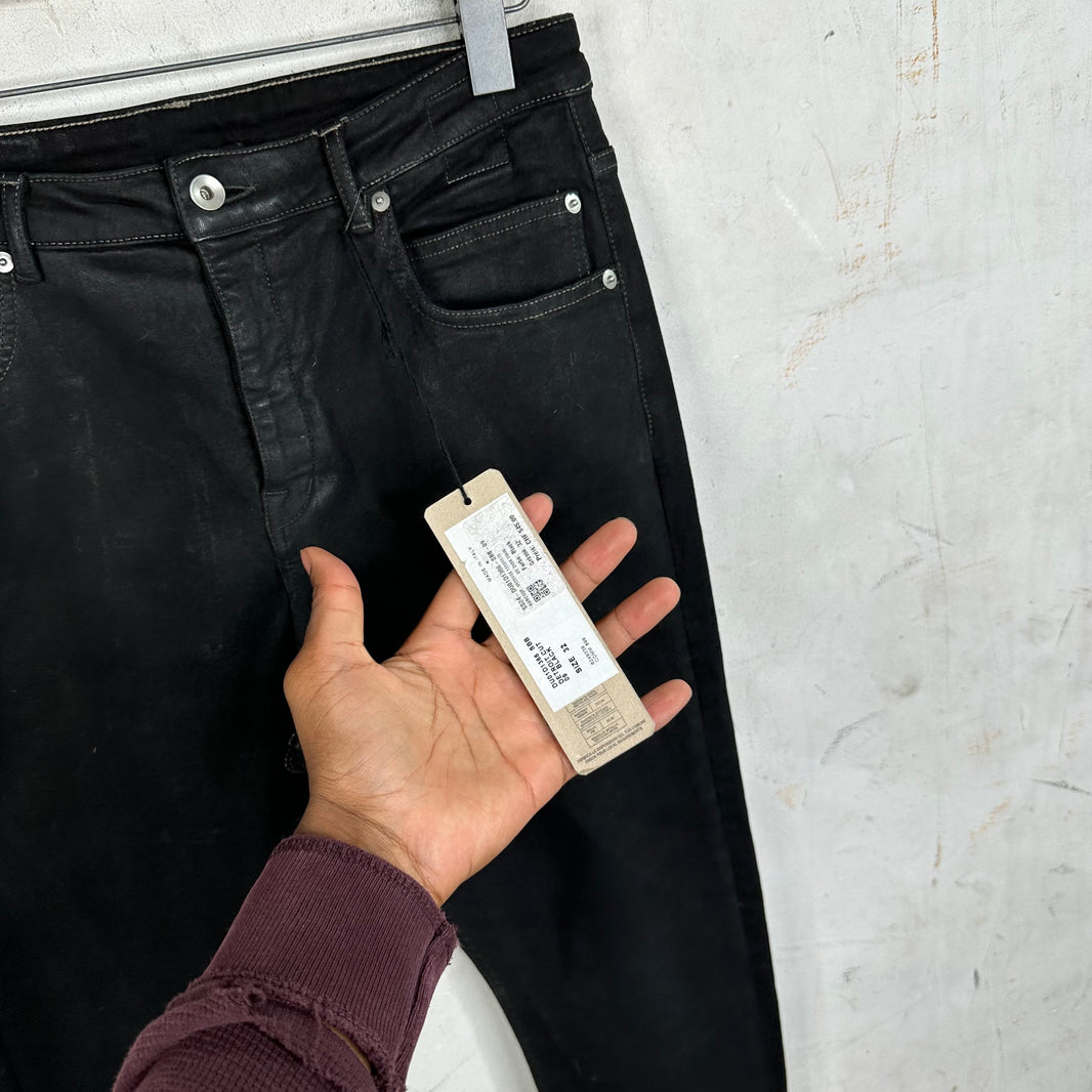 DRKSHDW Waxed Detroit Jeans