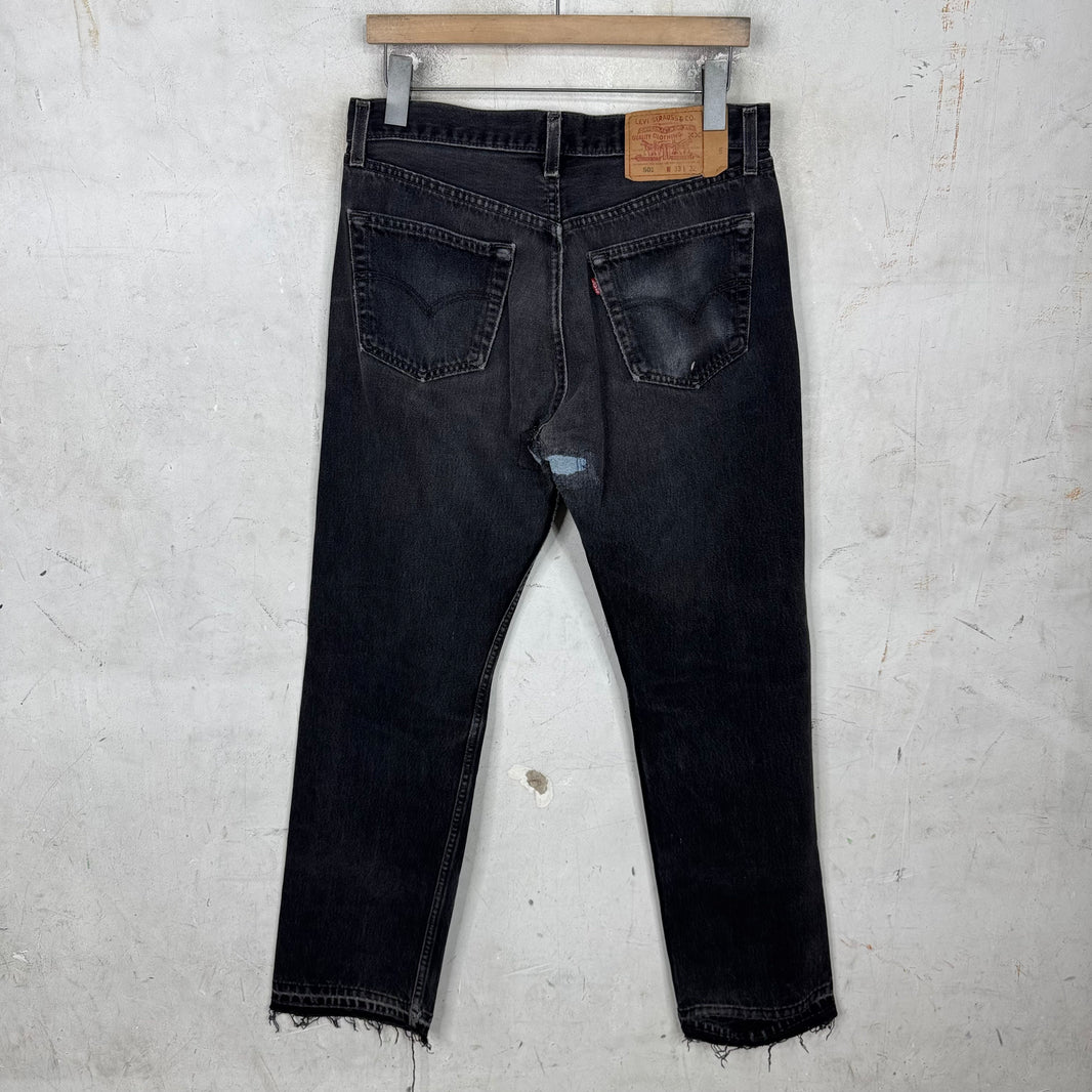 Vintage Levis Repaired Patch 501 Jeans