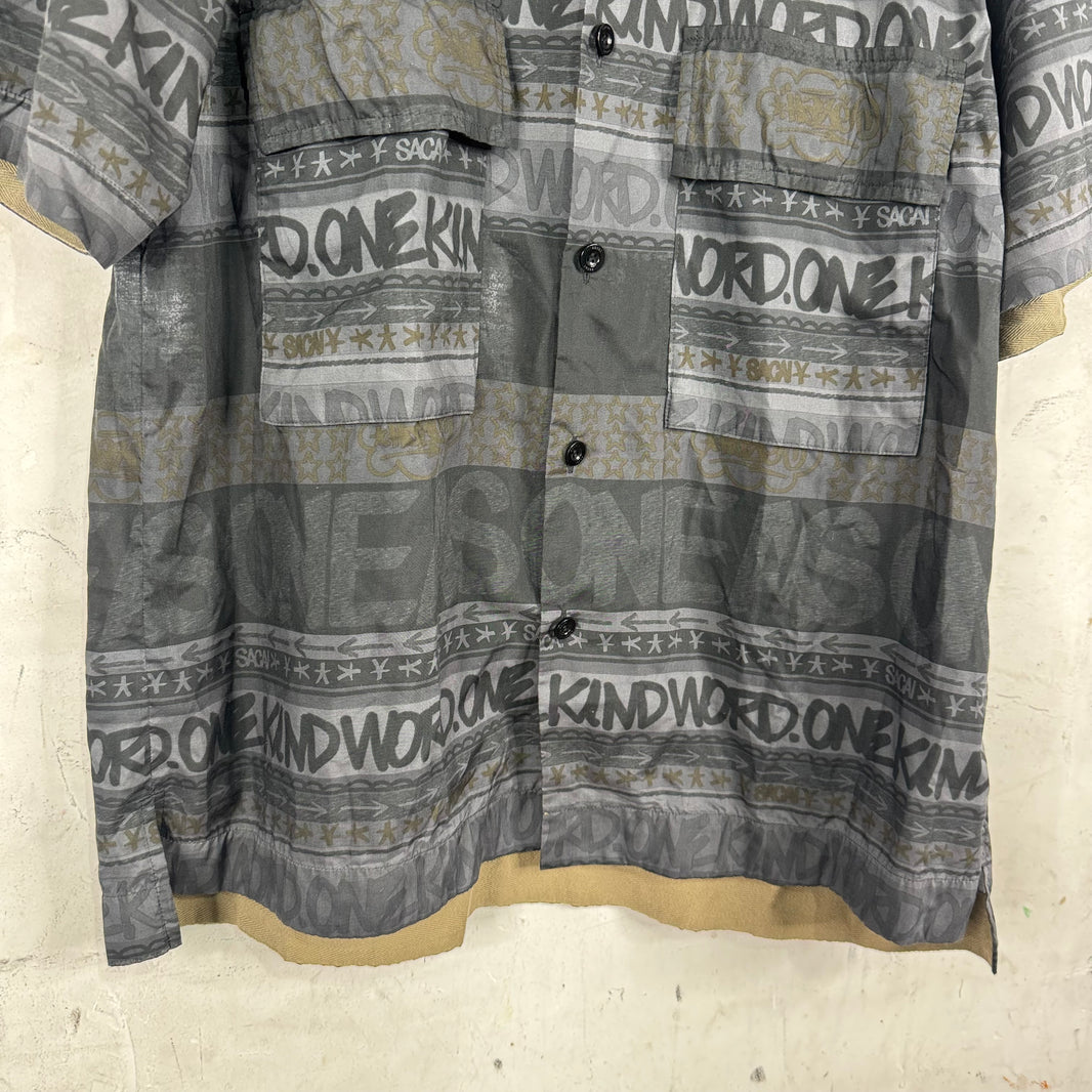 Sacai Grafitti Patterned S/S Shirt