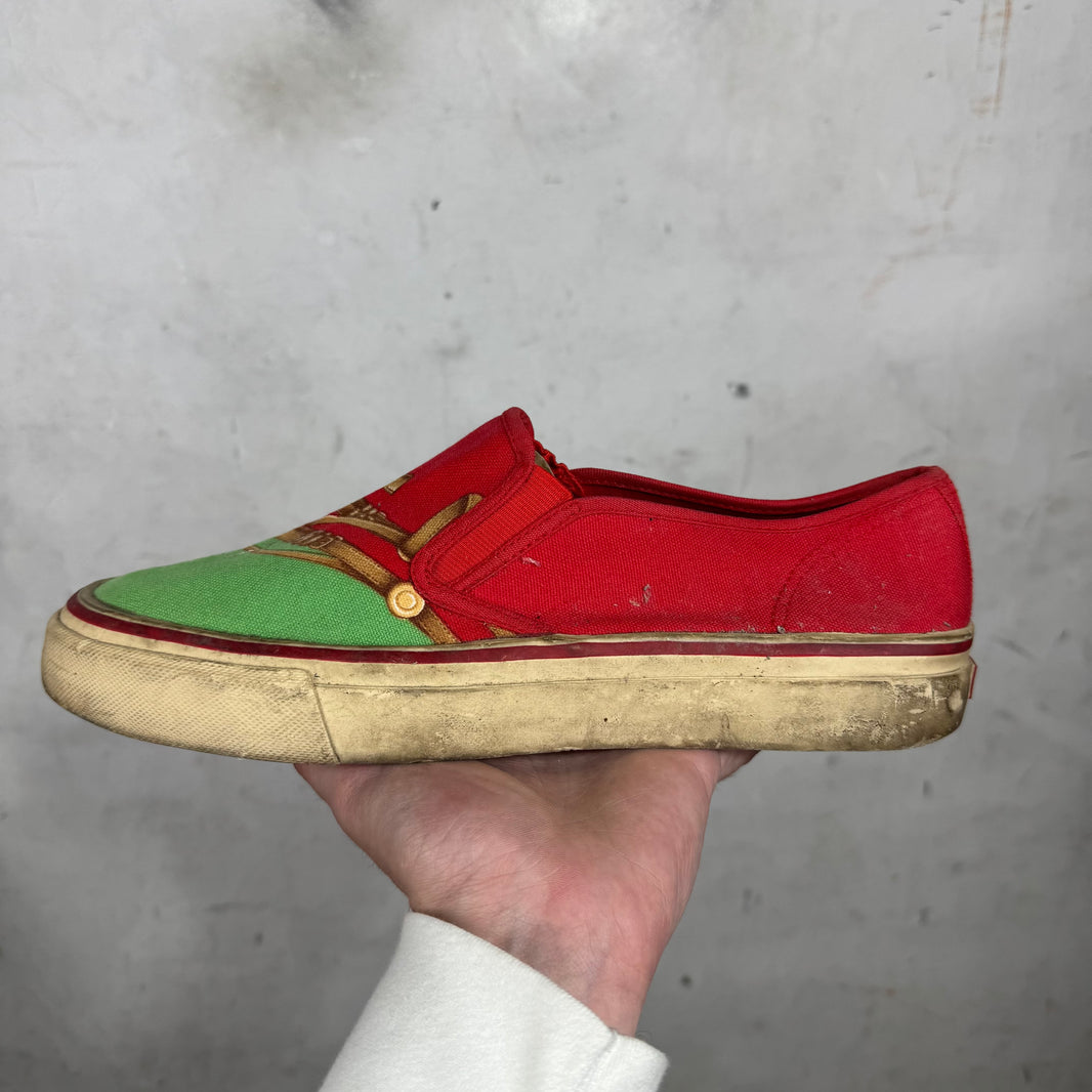 Ralph Lauren Patterned Slip On Shoes
