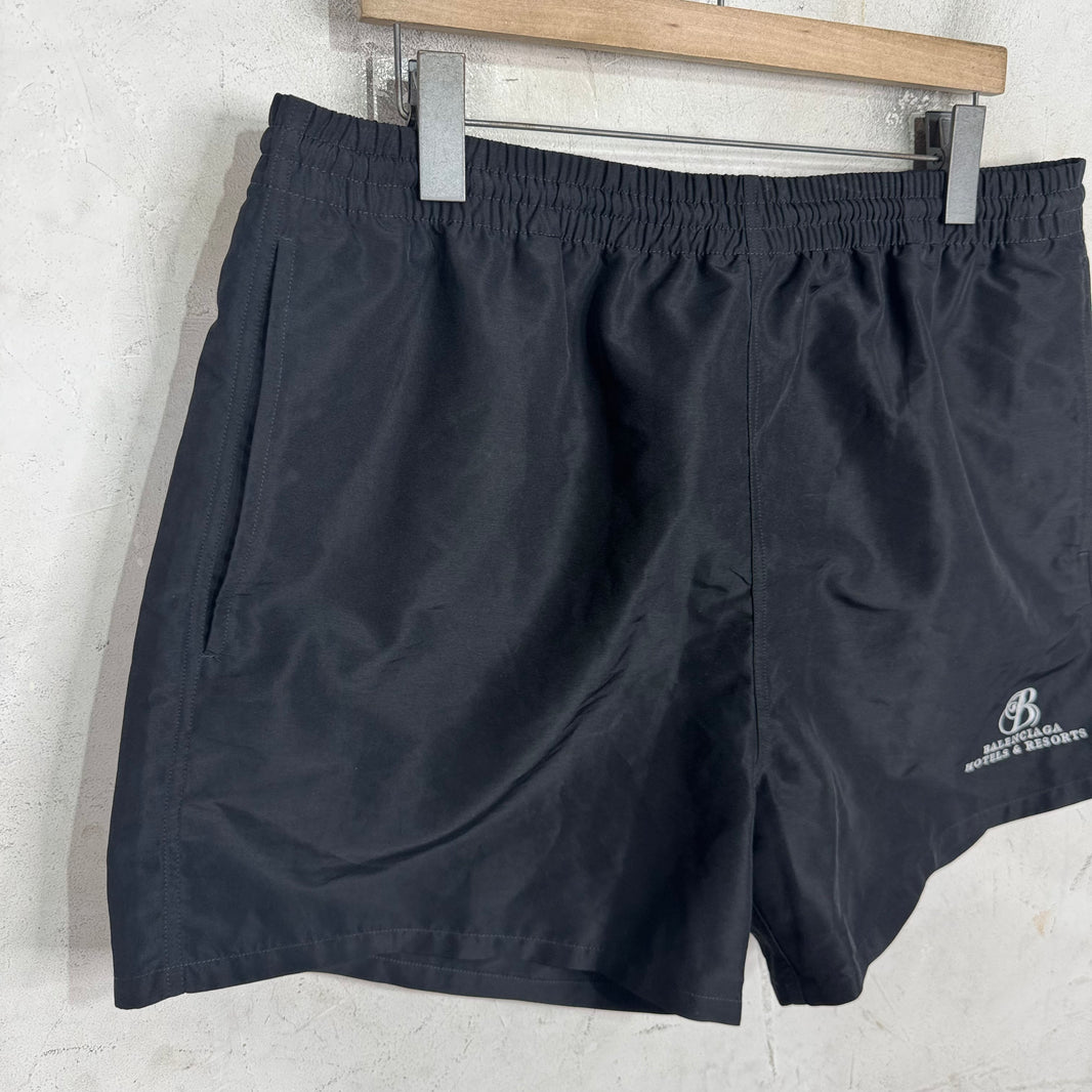Balenciaga Hotel & Resorts Swim Shorts