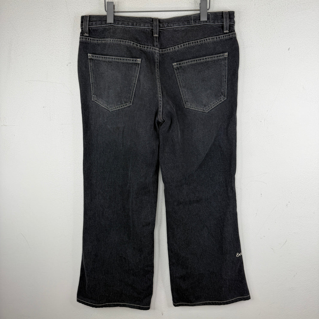 ERL Altered Black Boardwalk Jeans